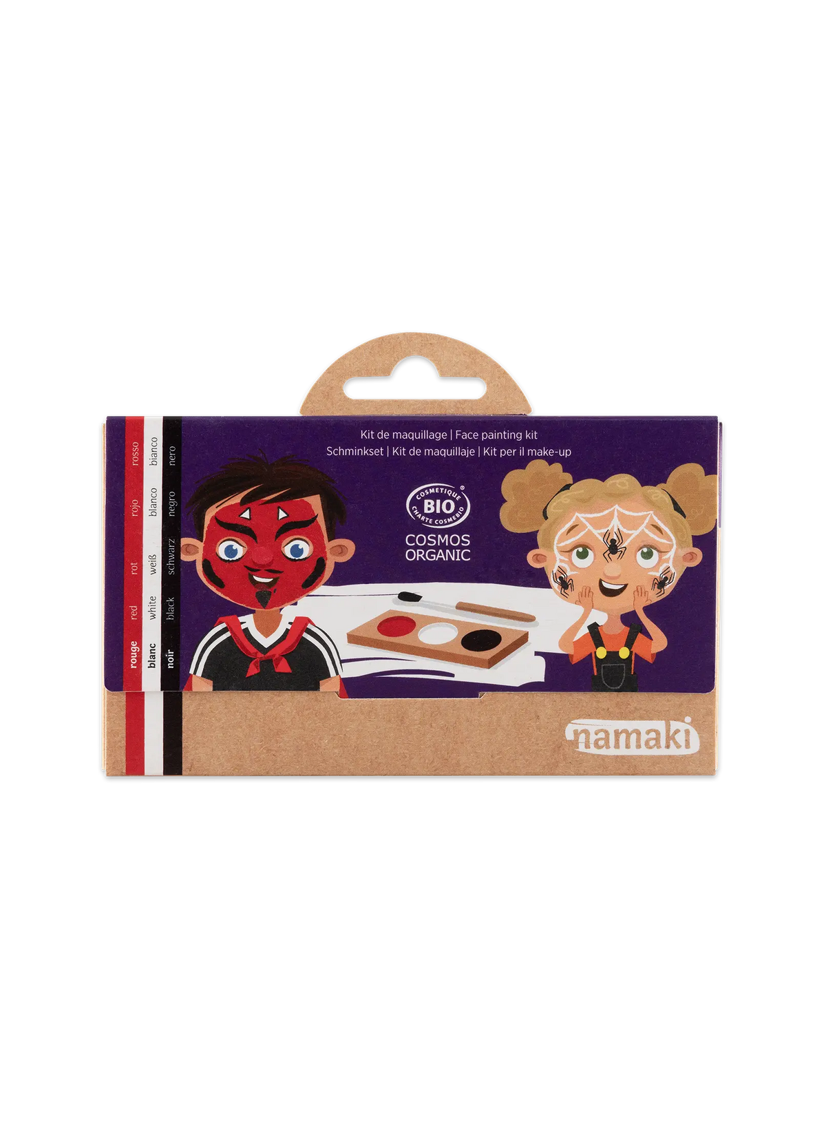 Schminkpalet Duivel & Spin * 3 kleuren