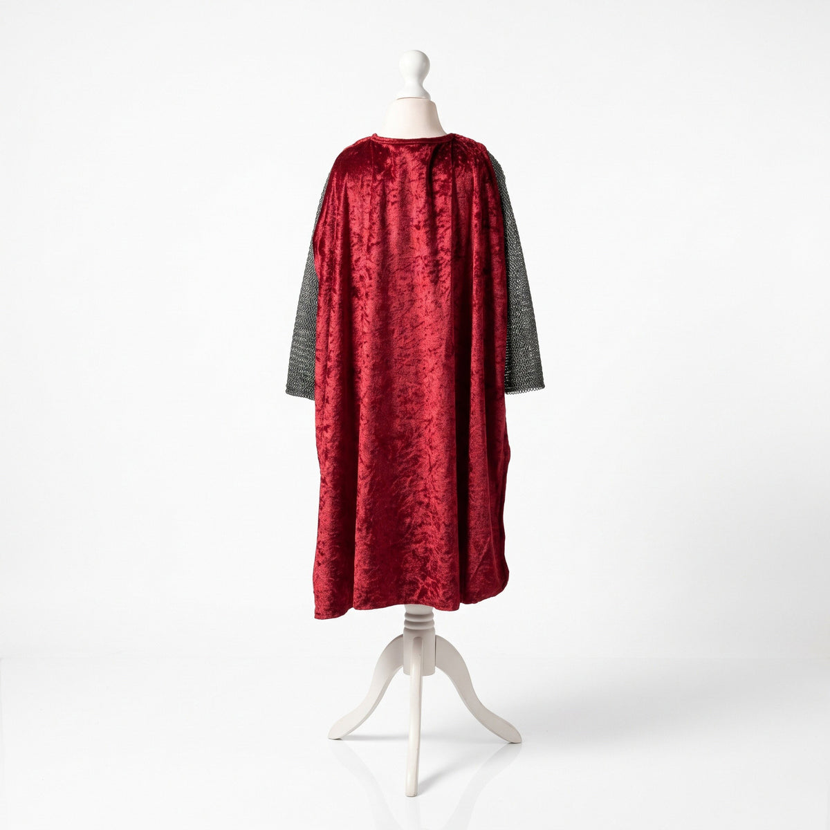 Riddertuniek met rode cape