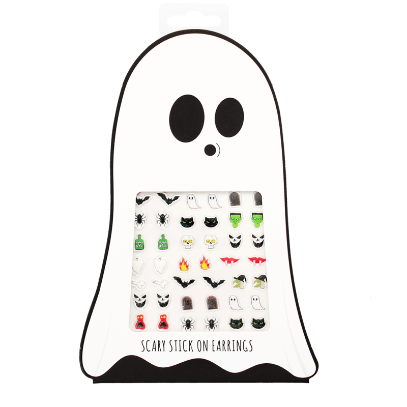 "Spooky" 30 paar Plakoorbellen
