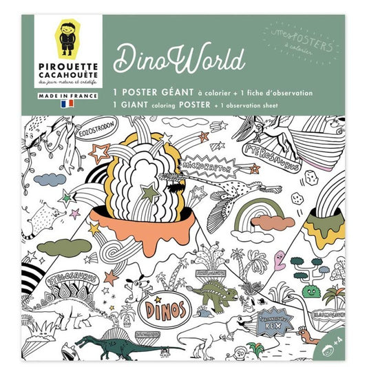 Kleurposter DinoWorld