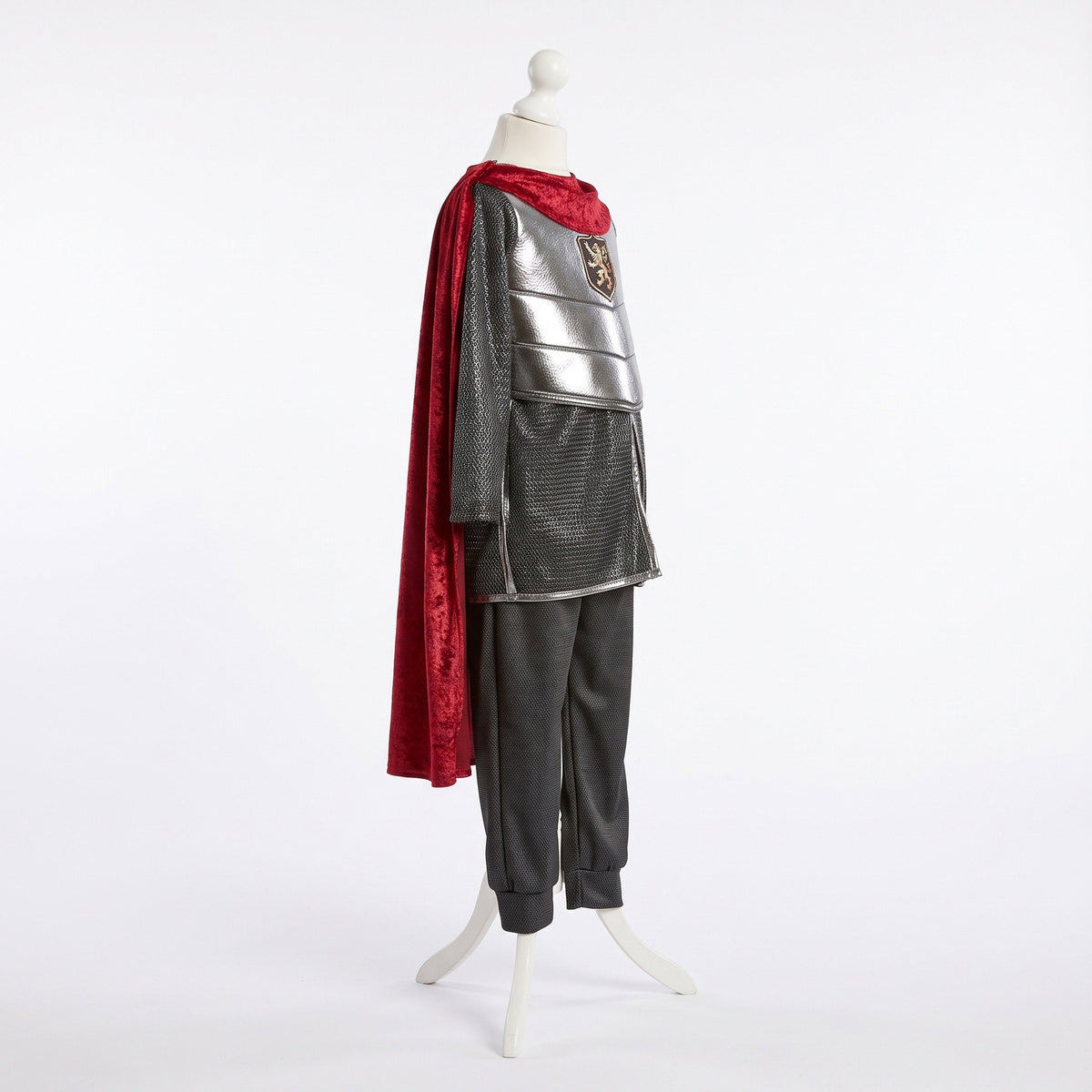 Riddertuniek met rode cape